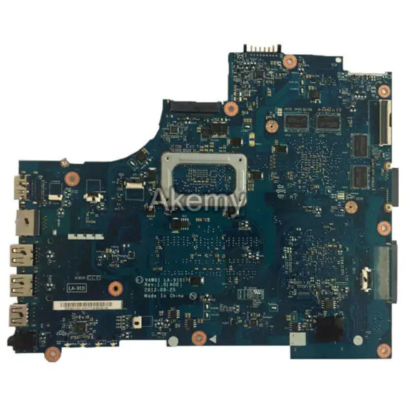 Dell 0K9PG1 15R 3521 5521 LA-9101P ATX anakart