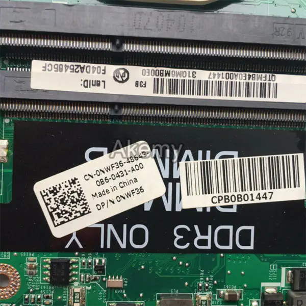 Dell 0C47NF Dell XPS ATX anakart