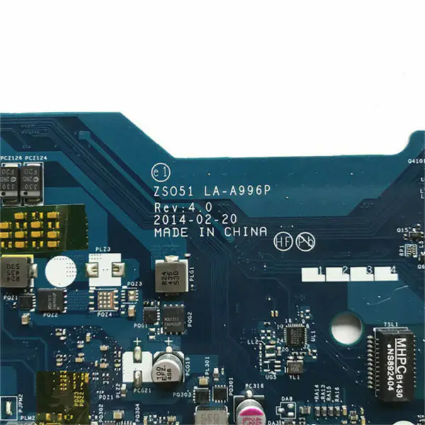 HP 752783-001 752783-501 ZS051 LA-A996P ATX anakart