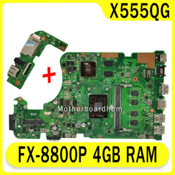 Asus X555QG X555QG ATX anakart