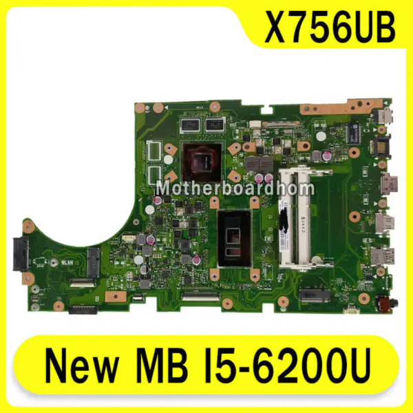 Asus X756UB X756UB ATX anakart