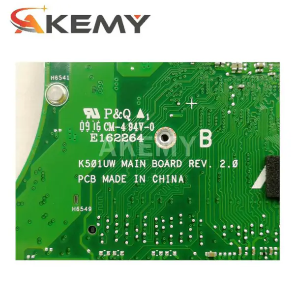 Asus K501u K501UW ATX anakart