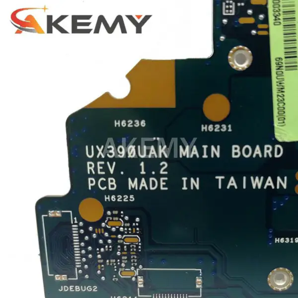 Asus UX390UAK UX390UAK ATX anakart