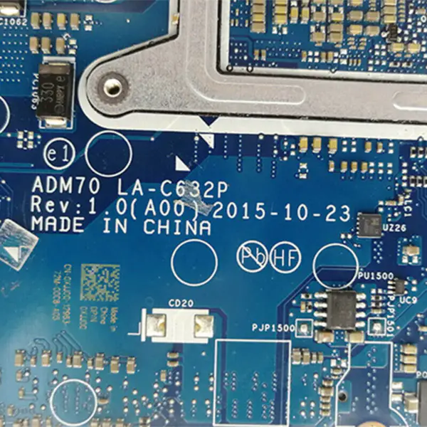 Dell la-c632p E5470 5470 LA-C831P ATX anakart