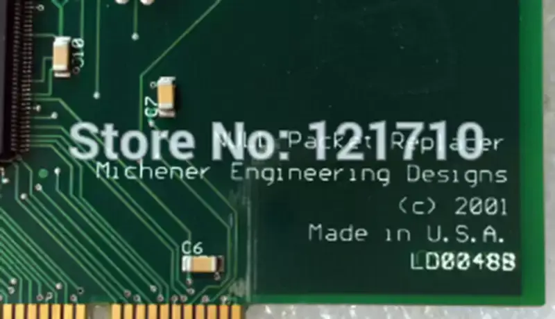 NULL Packet Replacer kartı Michener Engineering Designs LD0048B SS0048B endüstriyel anakart