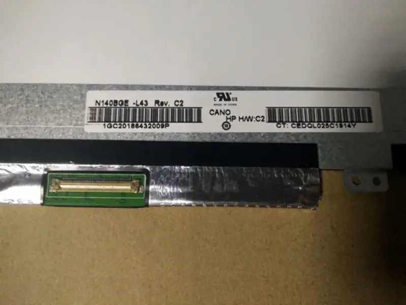 B140XW03 V.0 N140BGE-L43 B140XTN03.6 LCD Ekran