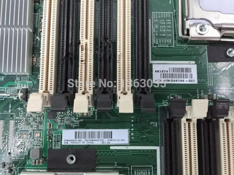HP 608865-001 594192-001 DL180 G6 Sunucu Anakartı