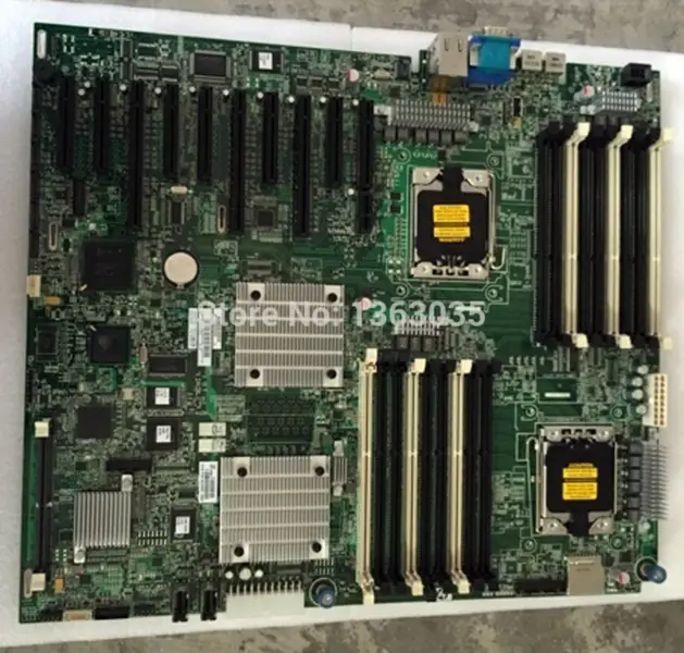 HP 606200-001 467998-002 DL370 G6 ML370 G6 Sunucu Anakartı