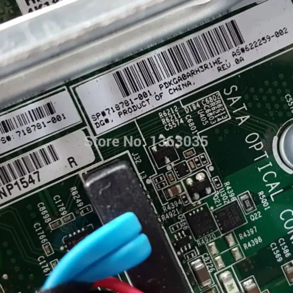 DL360P G8 için HP 718781-001 622259-002 sunucu anakartı
