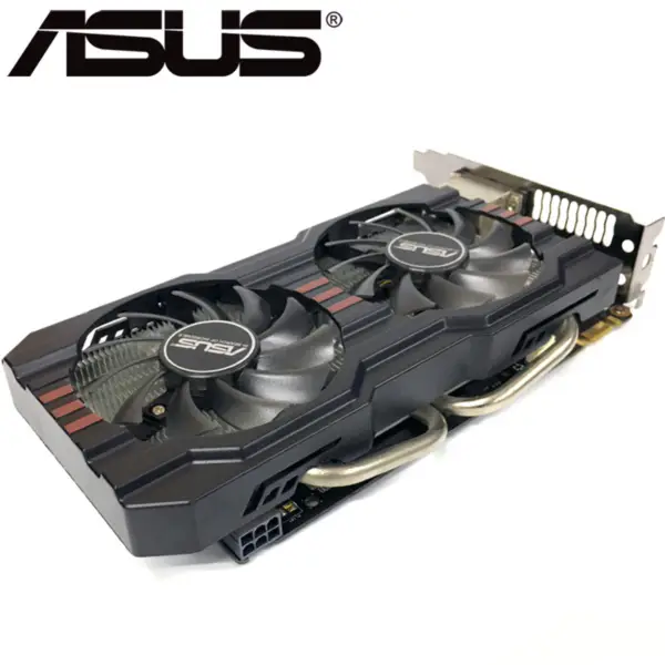ASUS Ekran Kartı GTX 660 2GB 192Bit GDDR5 Ekran Kartları nVIDIA Geforce GTX660 için GTX 750 Ti'den daha güçlü Kullanılmış VGA Kartları