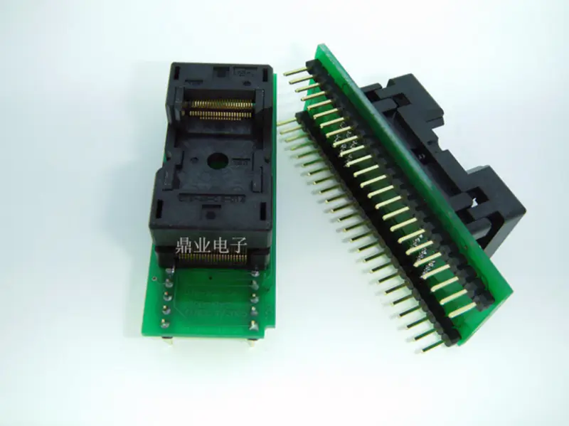 QFN48/DIP48 MLF48 QFN48 0.5mm IC Burn-in Soket Programlama koltuğu