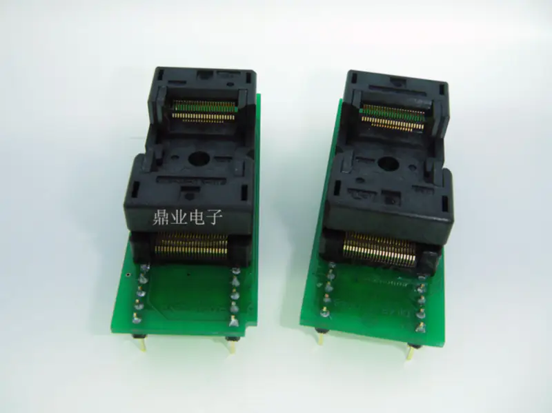 QFN48/DIP48 MLF48 QFN48 0.5mm IC Burn-in Soket Programlama koltuğu
