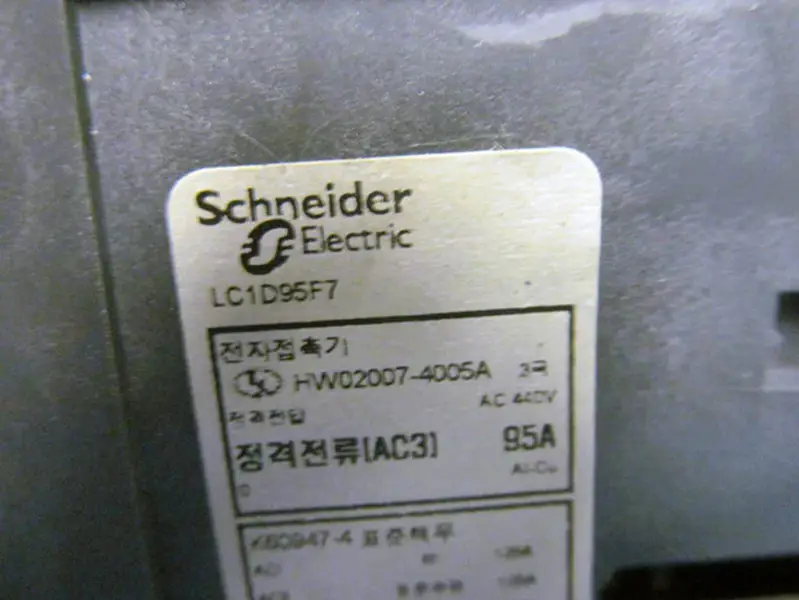 Schneider LC1D95F7 Kontaktör