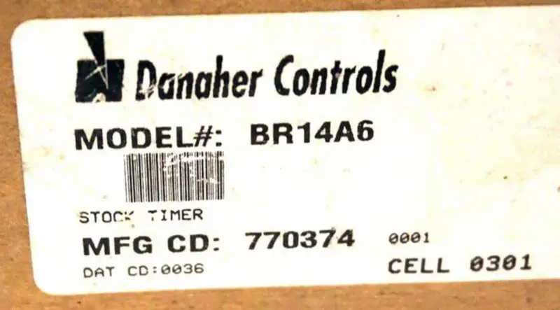 DANAHER KONTROLLERİ BR14A6