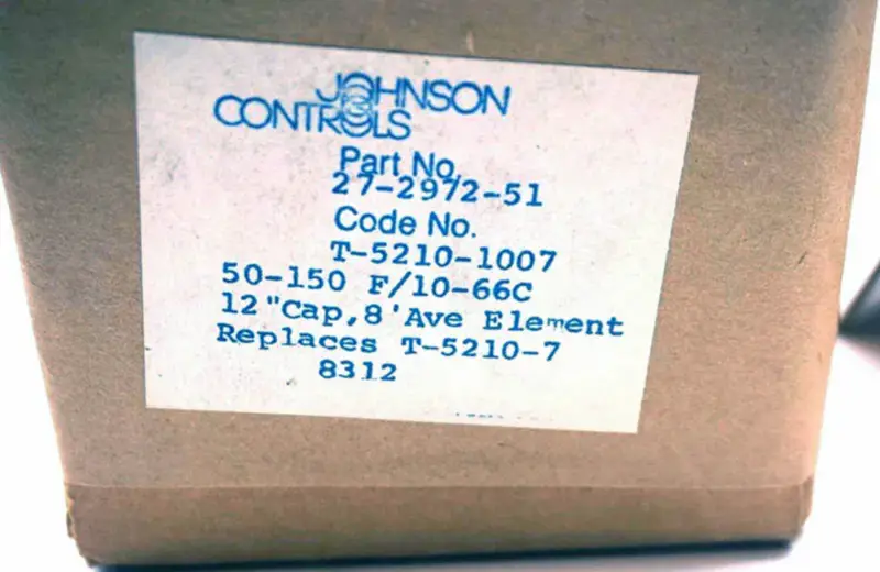JOHNSON KONTROLLERİ T-5210-1007