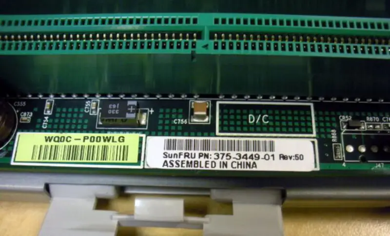 Sun 375-3449 Ultra 25 için İş İstasyonu Anakartı