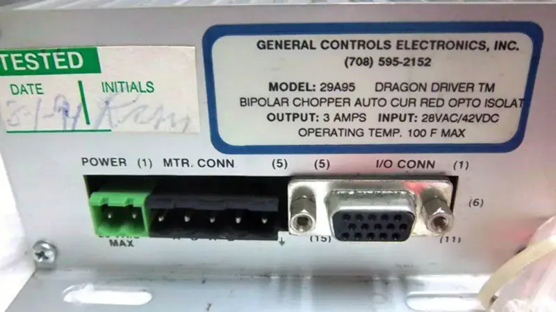 GENEL KONTROL ELEKTRONİĞİ 29A95