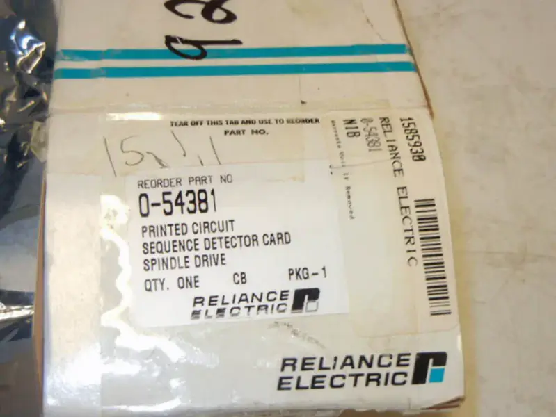RELIANCE ELEKTRİK 0-54381