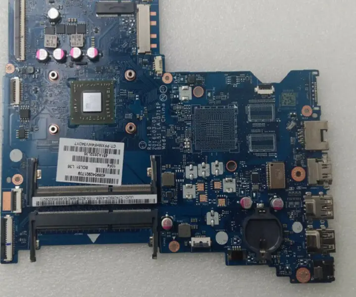 HP 255 G5 15-BA BDL51 LA-D711P 854962-001 854962-601 A8-7410 CPU Dizüstü Bilgisayar Anakartı