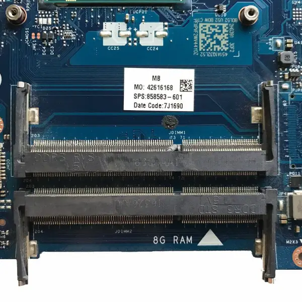 HP 858583-001 858583-501 858583-601 LA-D703P Anakart