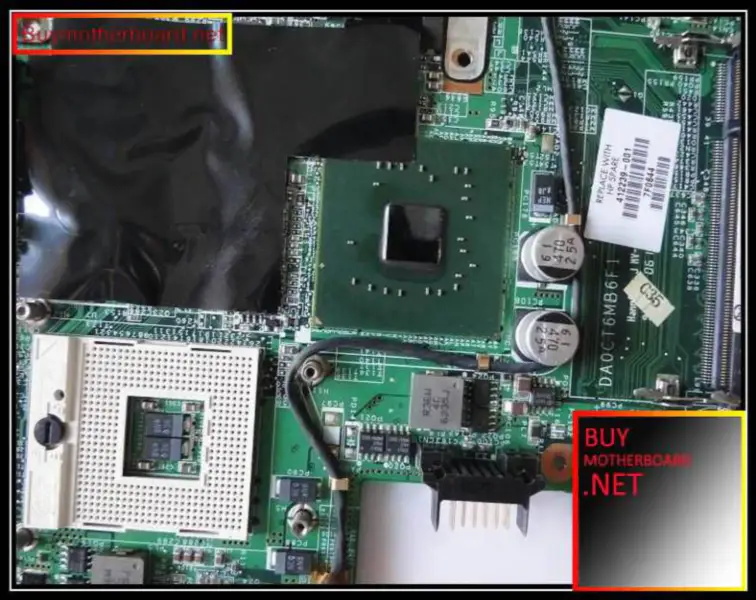HP pavilion DV1000 için 412239-001 anakart