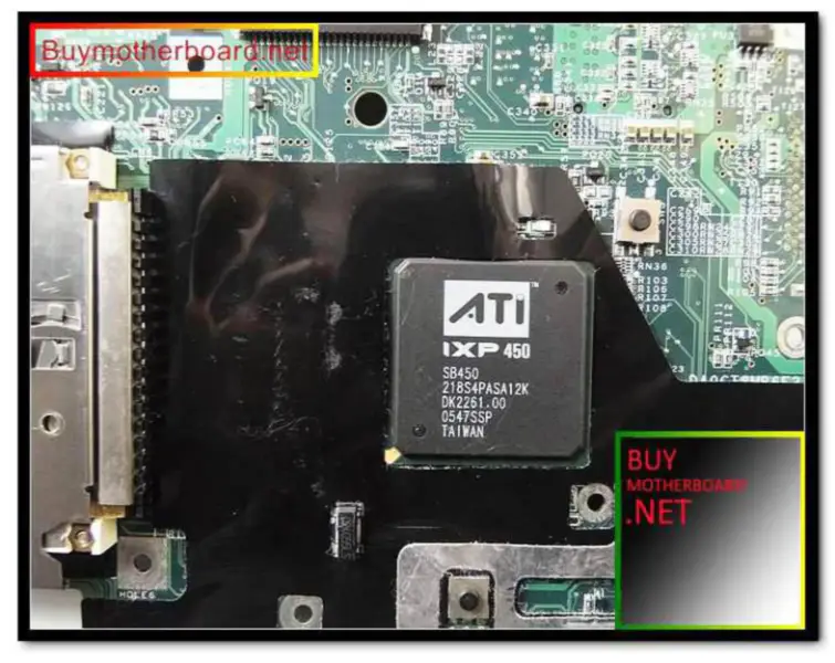 HP pavilion DV1000 için anakart 412439-001