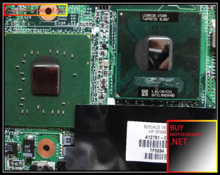 HP NC2400 için 412791-001 anakart