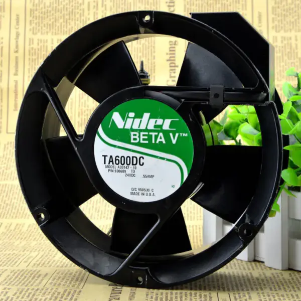 nidec TA600DC A33142-10 24V 0.55A 17CM 17050 fan