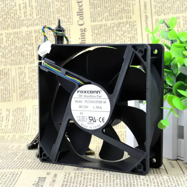 FOXCONN PV123812P2BF 00 12V 1.30A HP ML150 G3 fan