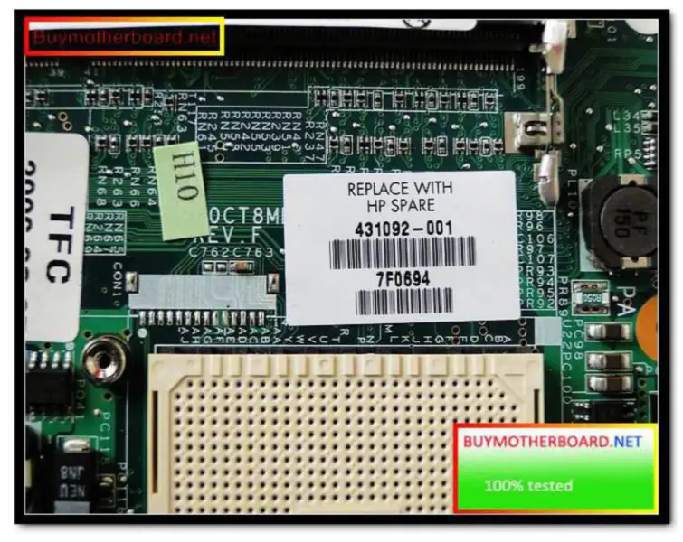 HP DV8000 anakart 430192-001