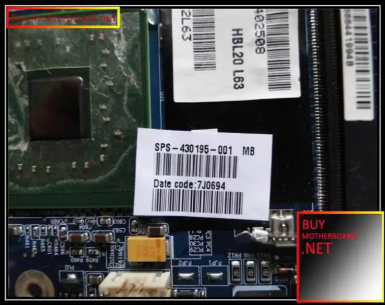 HP pavilion DV5000 için 430195-001 anakart