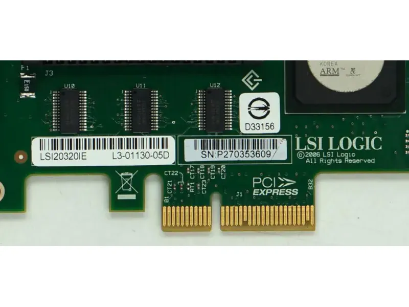 LSI LSI20320IE HP PCI-e SCSI kartı 439776-001 439946-001