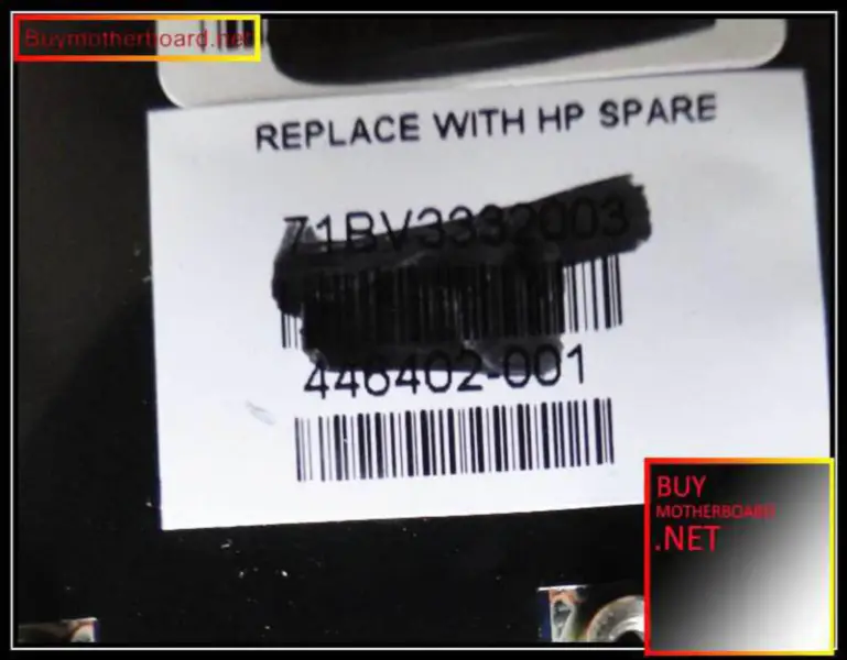 HP 6910P anakart 446402-001