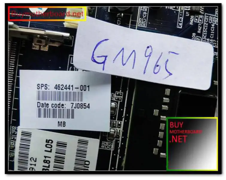 HP pavilion C700 için anakart 462441-001