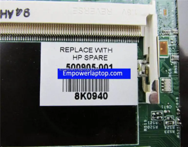 HP Elitebook 8530W 500905-001 Anakart