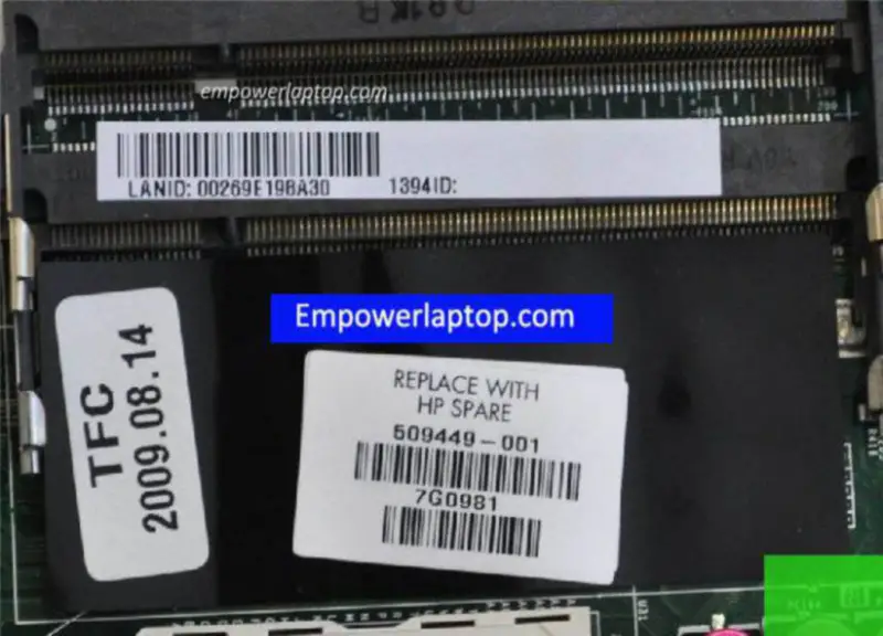 HP DV6 509449-001 Anakart