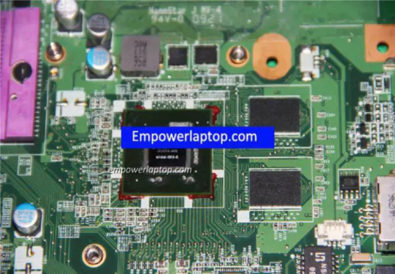 HP 517837-001 Presario CQ61 G61 DA00P6MB6D0 Anakart