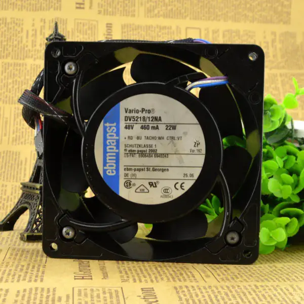 DV5218/12NA papst 48V 22W 0.46A 13CM 12738 12.7cm fan