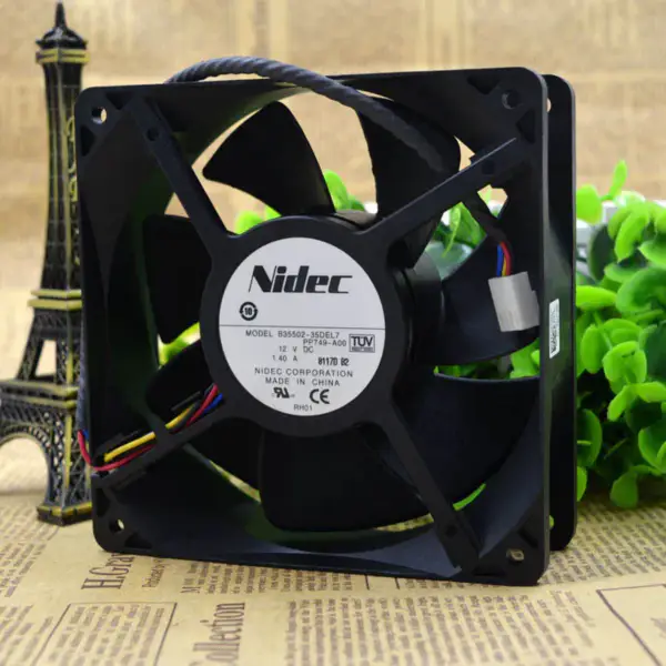 NIDEC 12038 12V 1.40A B35502-35DEL7 PP749-A00 fan