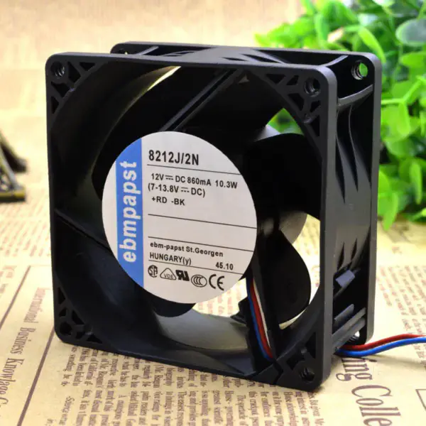 8212J/2N EBMPAPST 12V 10,3W fan