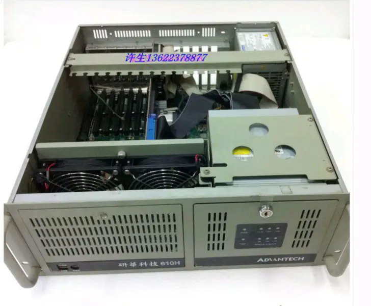 Advantech Endüstriyel Anakart IPC-610H 610L PCA-6006/6187/P4 2.8/1G/ 80G