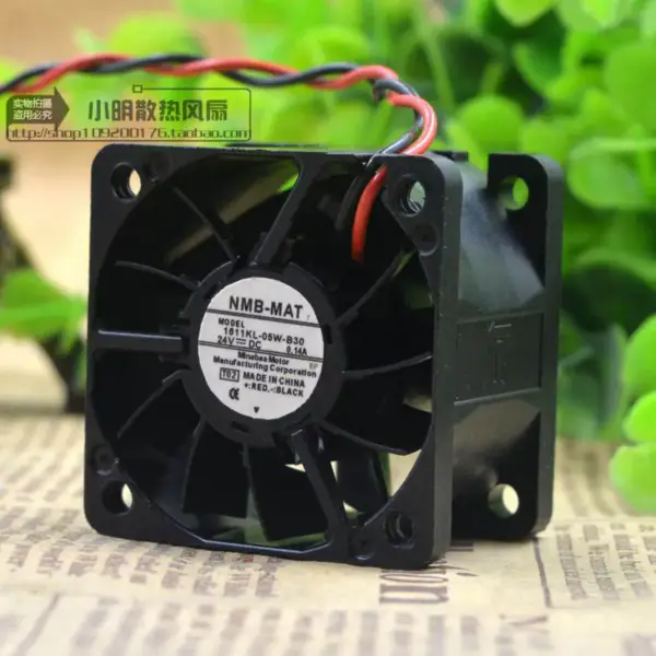 NMB 4028 24V 0.14A 1611KL-05W-B30 4cm 2 telli fan