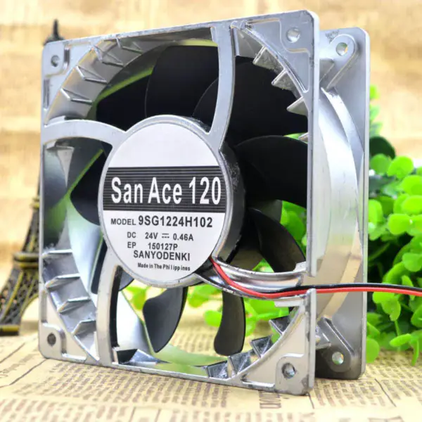 Sanyo 12038 12CM 9SG1224H102 24V 0,46A fan