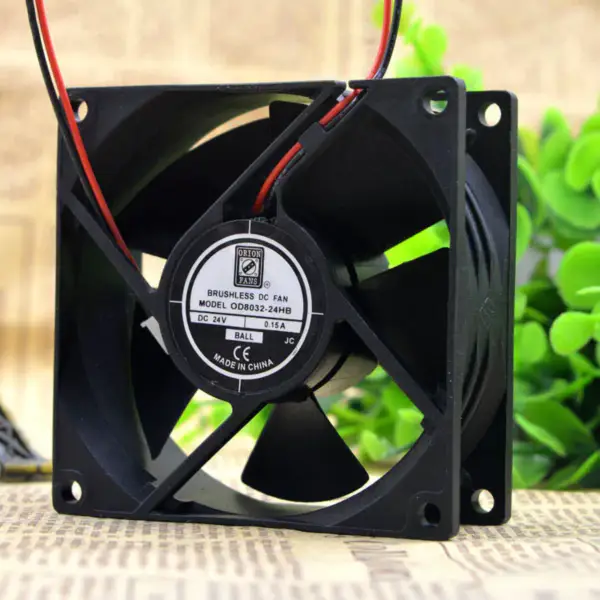 ORION FANLAR 8CM 8032 24V 0.15A OD8032-24HB 2 telli fan