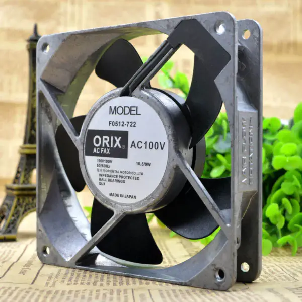 VEXTA ORIX F0512-722 100V 10.5/9W 12CM 12025 fan