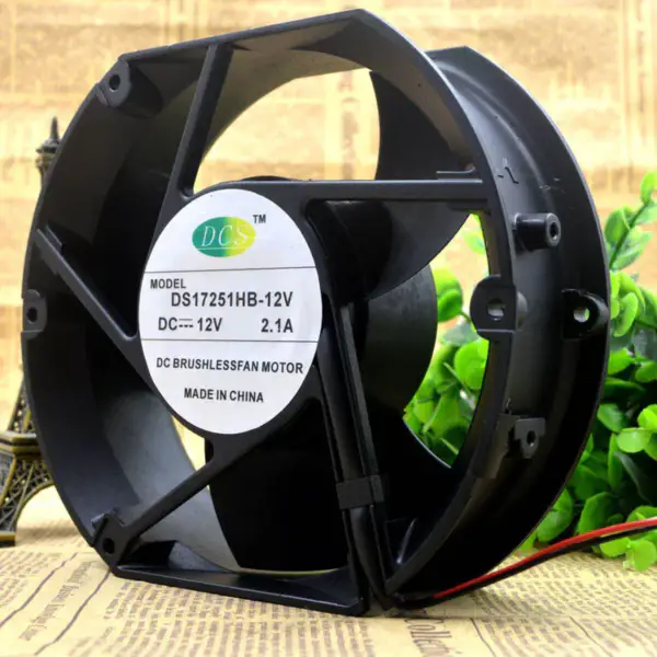 DCS 17CM DS17251HB-12 DC 12V 2.1A 172*172*51MM fan