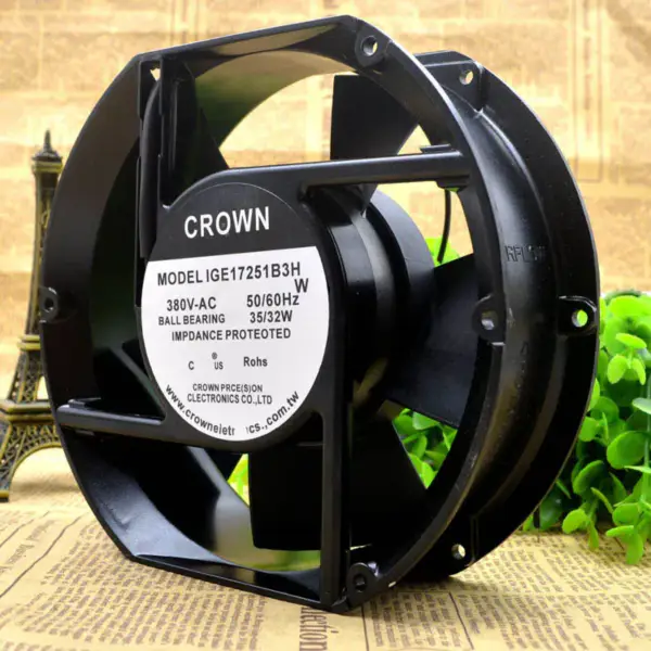 CROWN IGE17251B3H 380V 35/32W 17CM fan