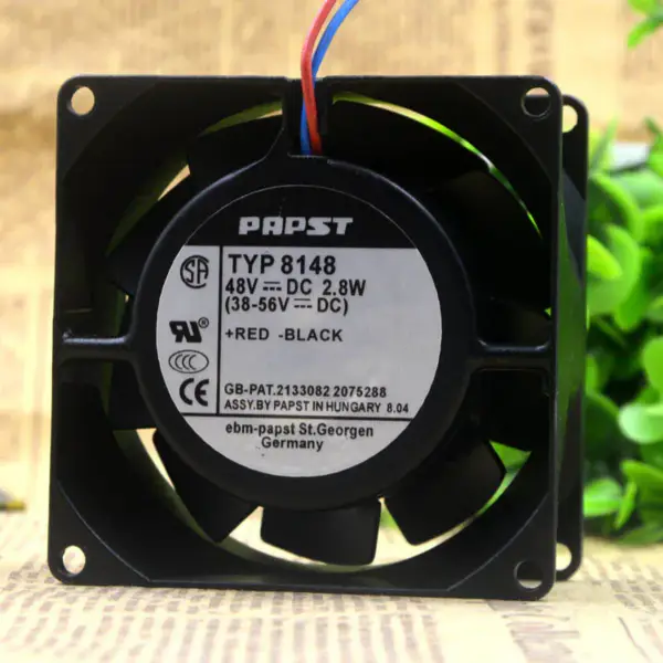 PAPST TYP8148 8CM 8038 38v 56v fan