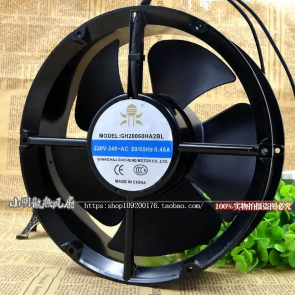 GH20060HA2BL fan 20cm 220V