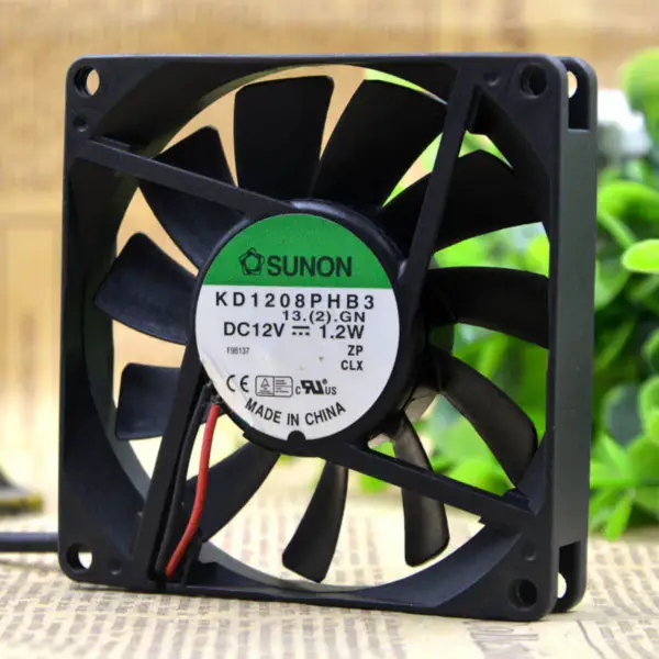 SUNON KD1208PHB3 12V 1.2W 8015 8CM fan